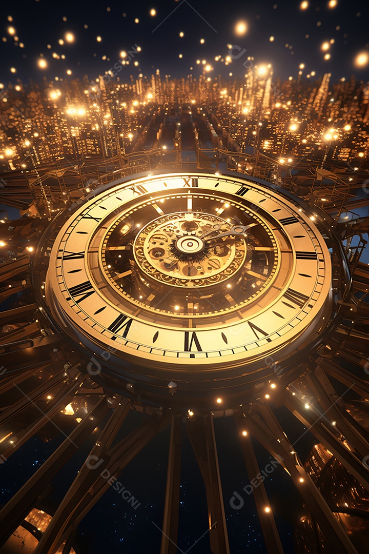 Background para Composição de Flyer Ano Novo