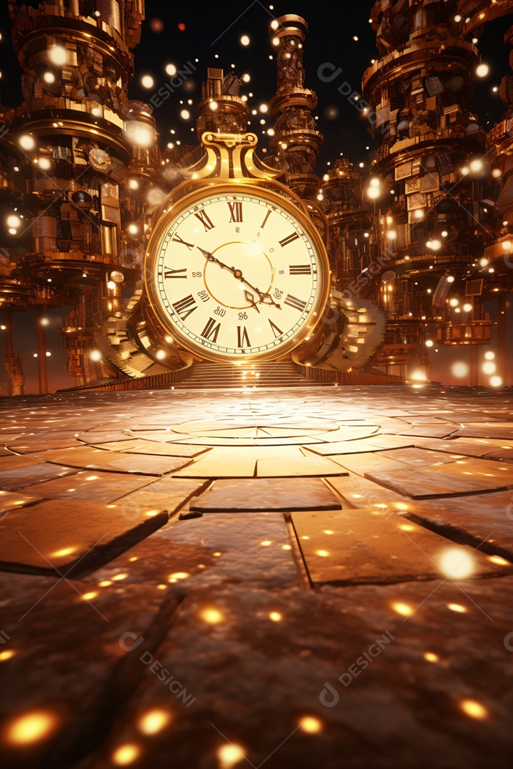 Background para Composição de Flyer Ano Novo