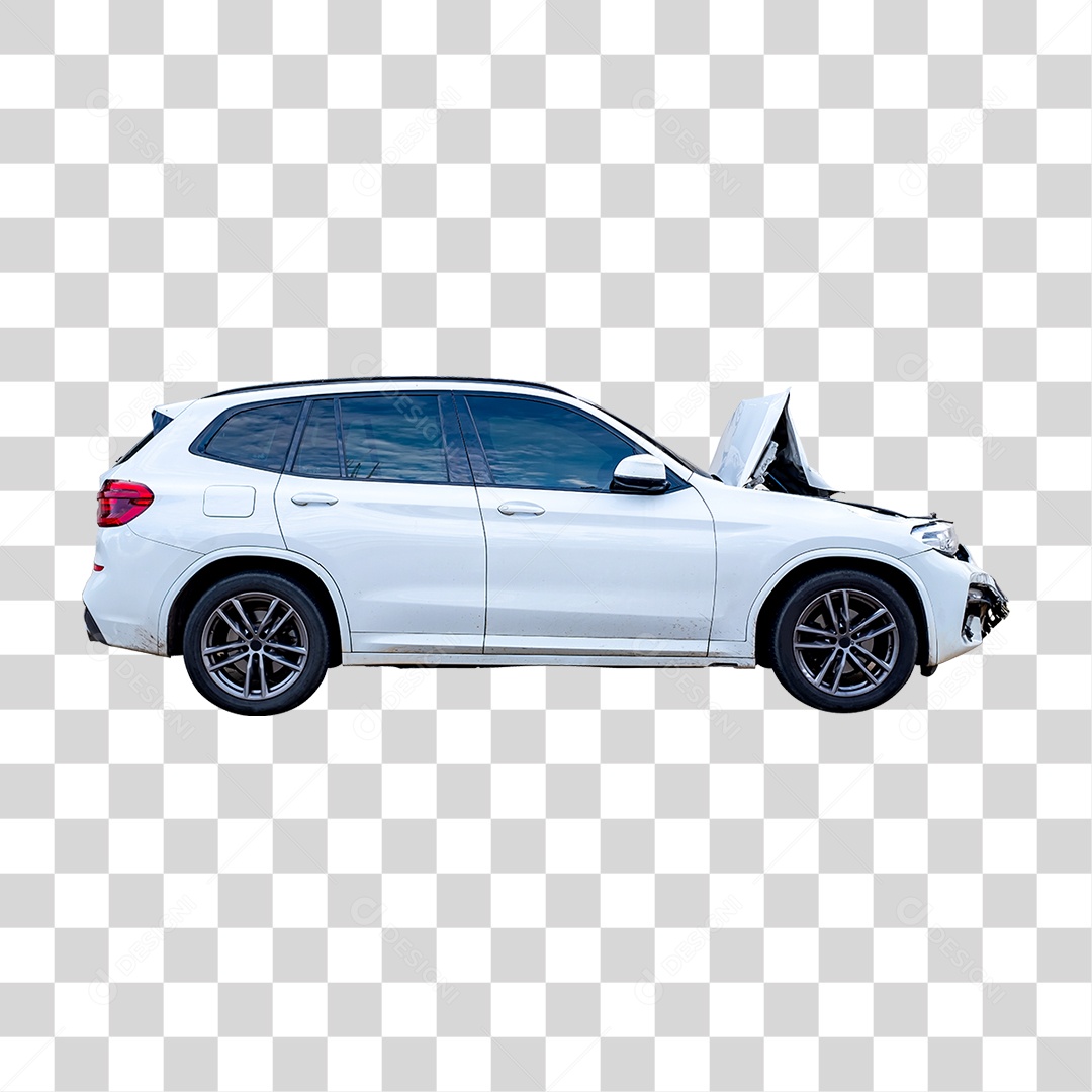 Carros Batidos Funilaria PNG Transparente