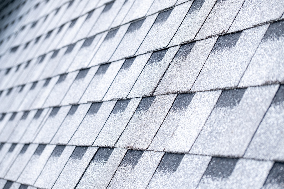 Textura da folha pequena do telhado do cimento da fibra, cor cinzenta