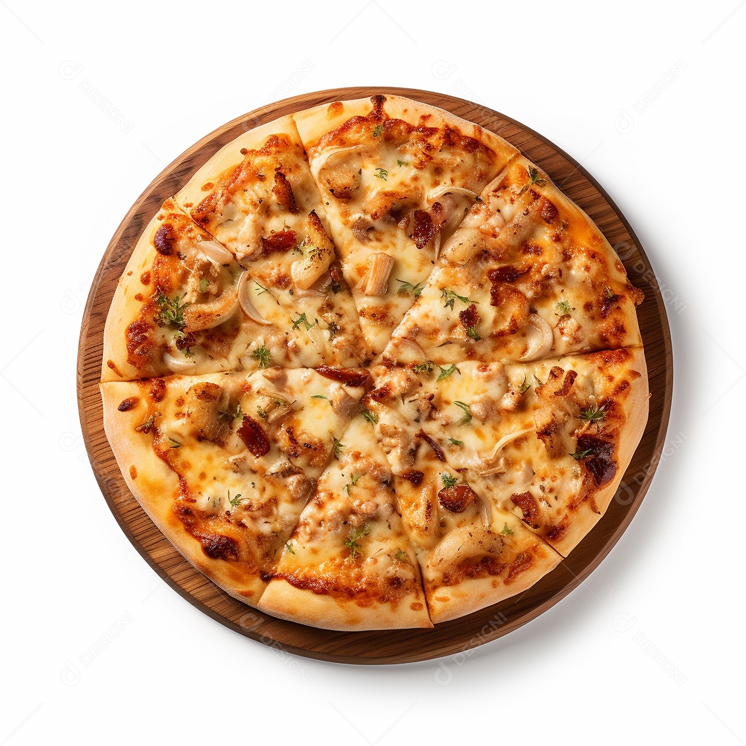 Pizza frango e catupiry