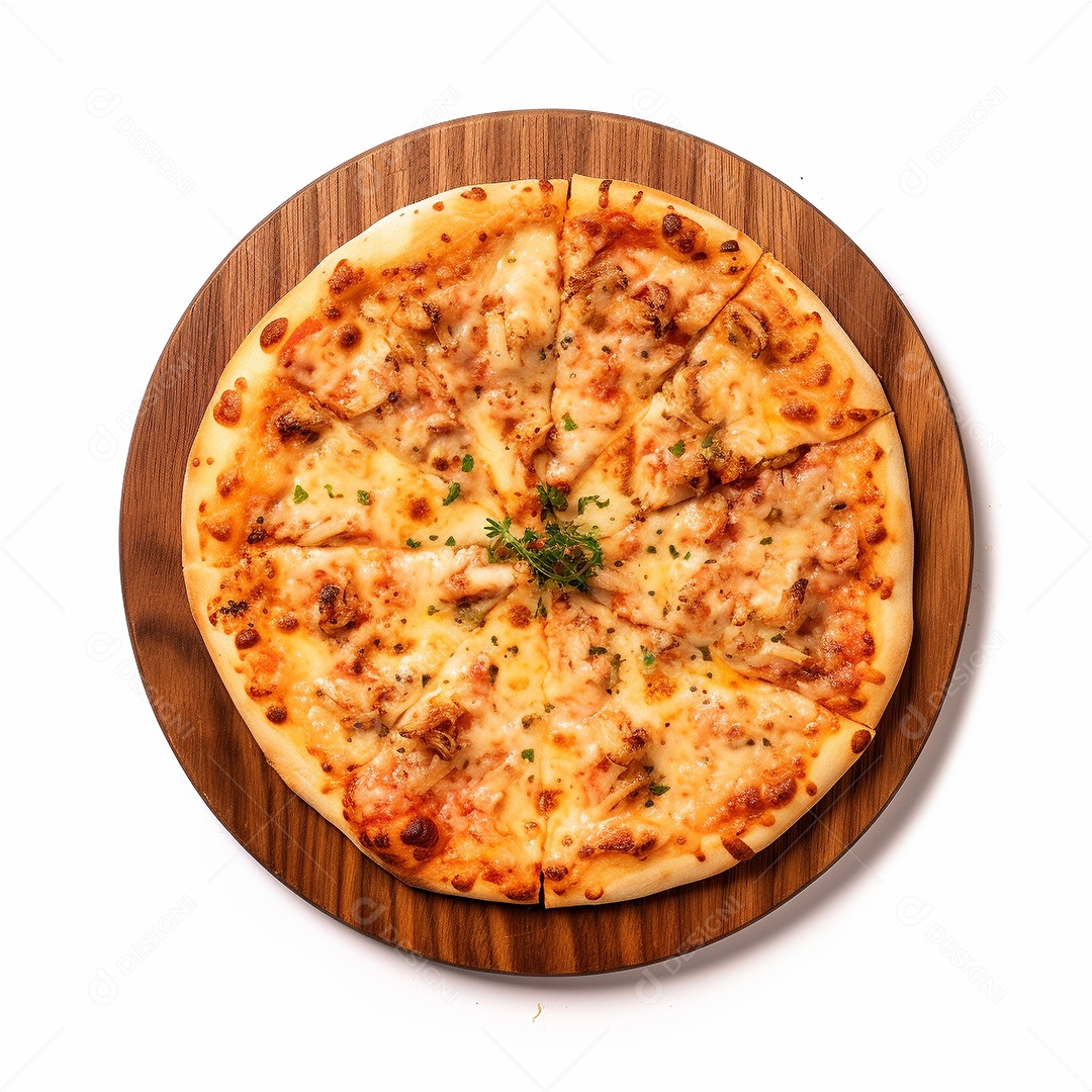 Pizza frango e catupiry