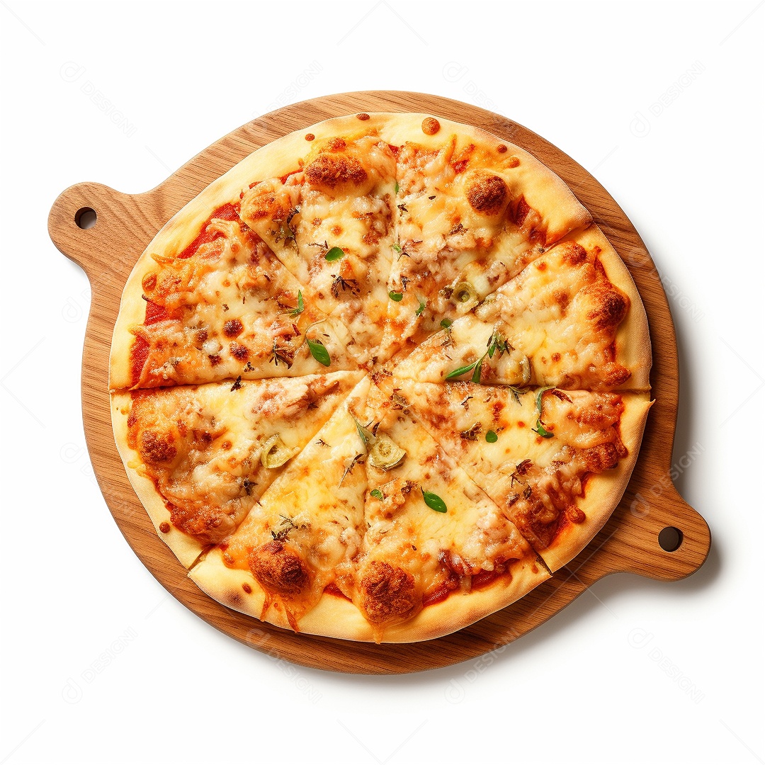 Pizza frango e catupiry