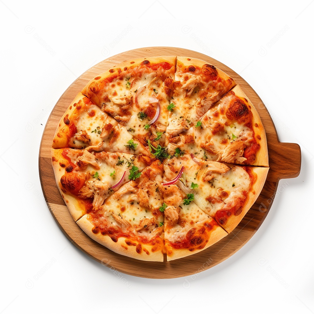 Pizza frango e catupiry