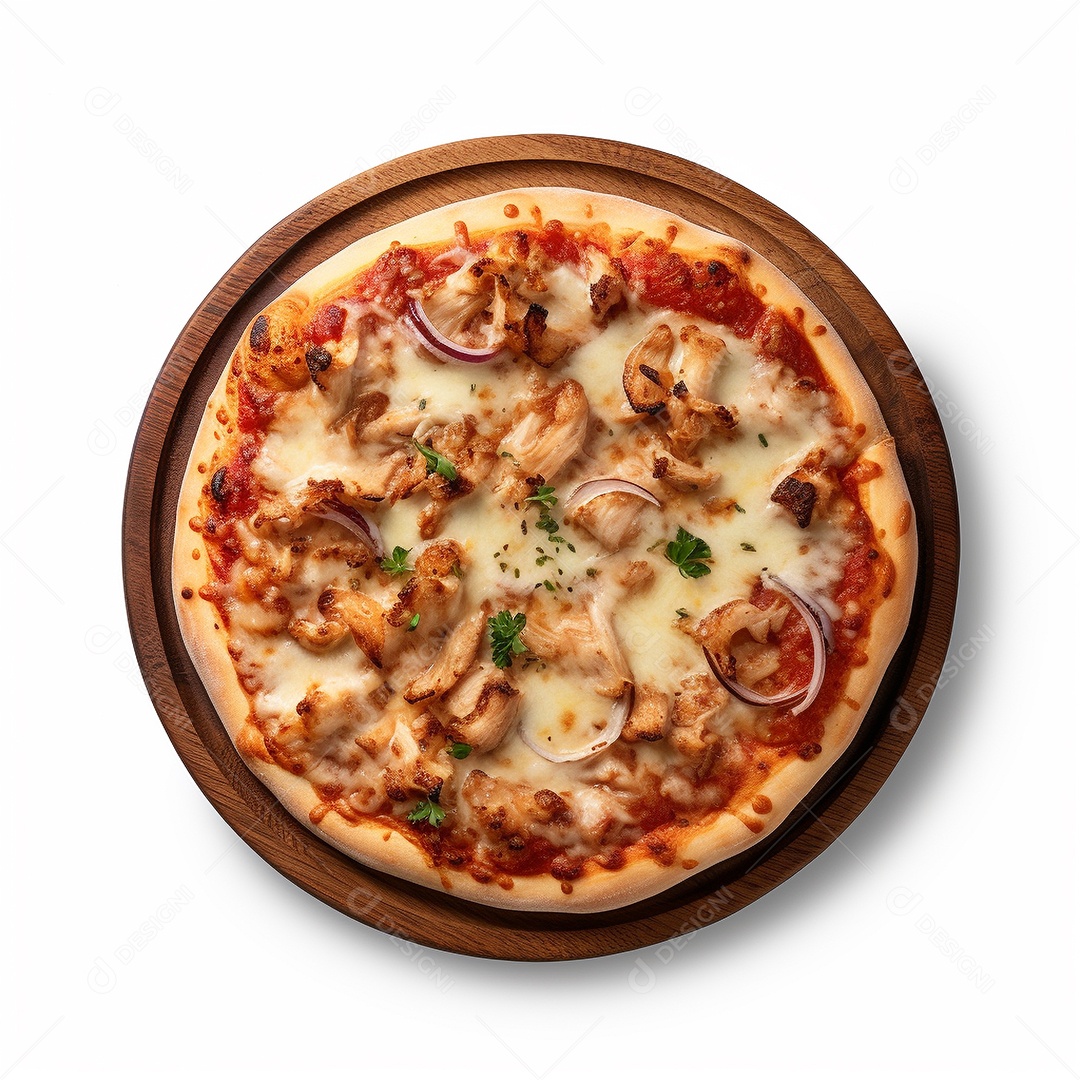 Pizza frango e catupiry