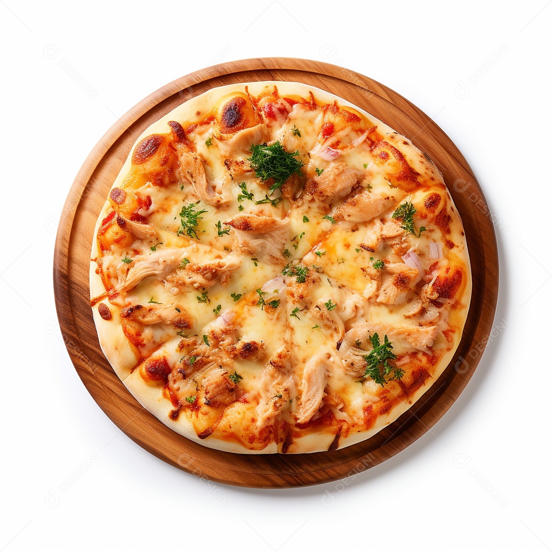 Pizza frango e catupiry