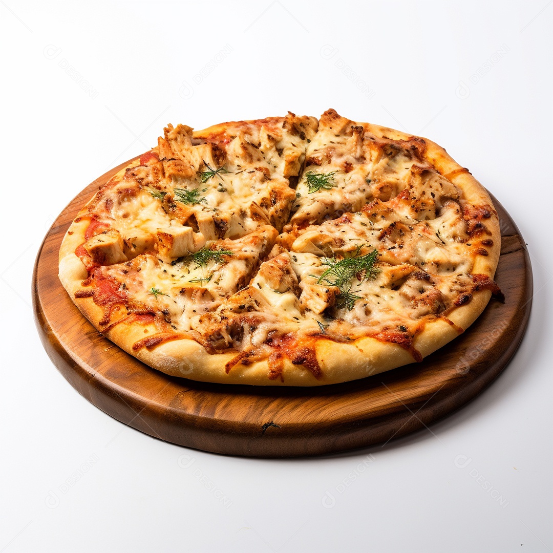 Pizza frango e catupiry