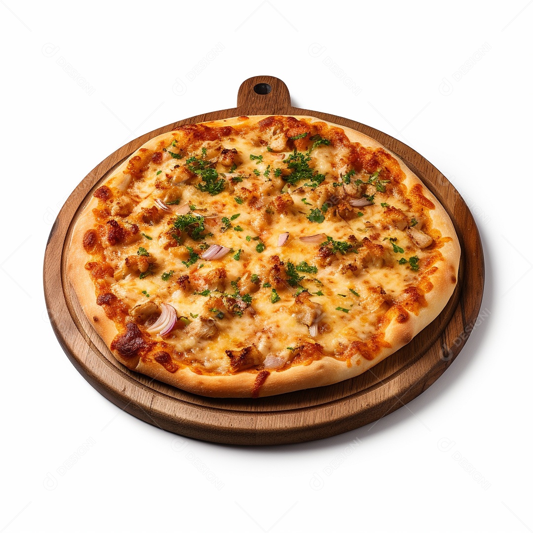 Pizza frango e catupiry