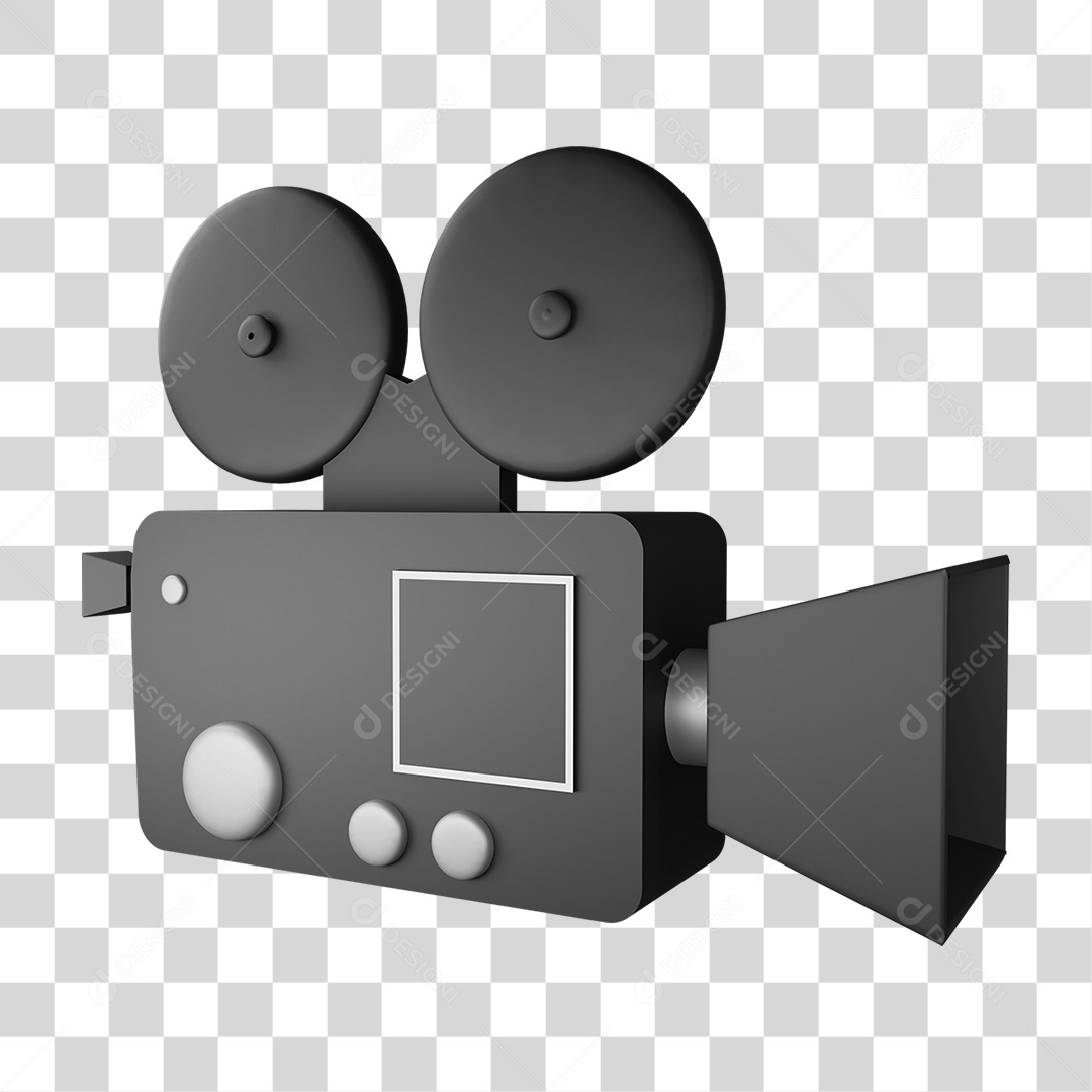 Câmera de Filmagem PNG Transparente