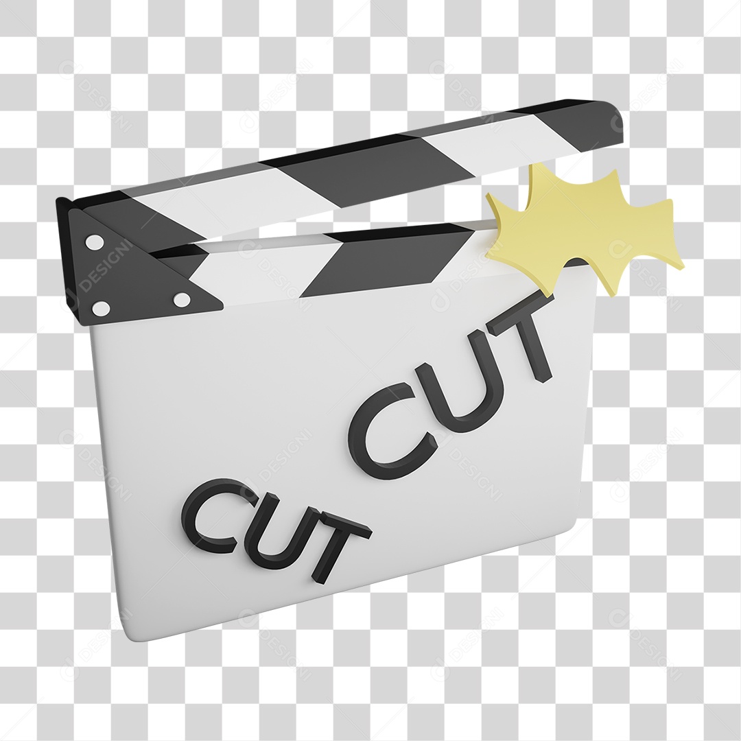 Claquete de Filme Filmagem PNG Transparente