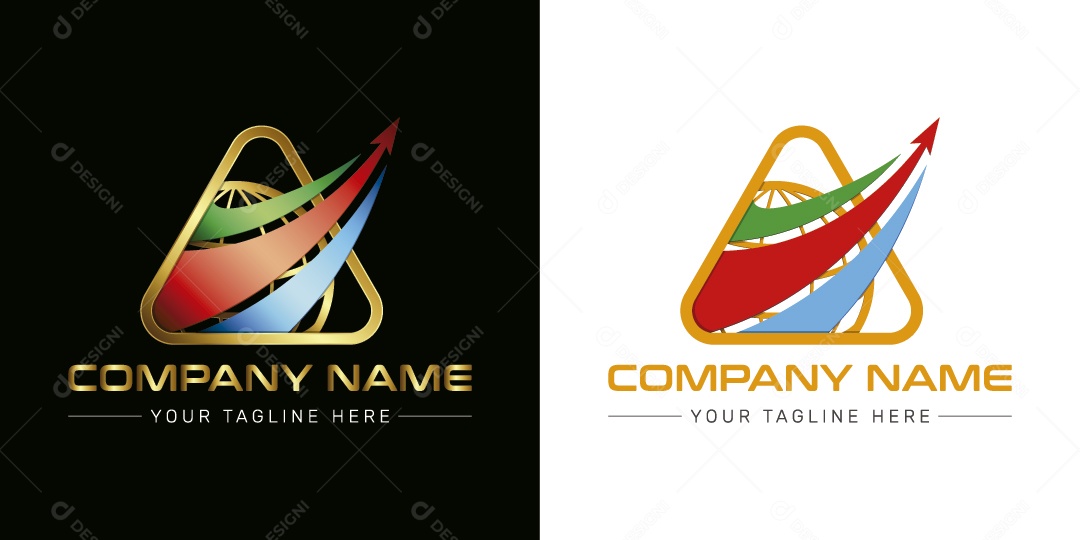 Modelo de Logo Ilustração Vetor EPS Editável