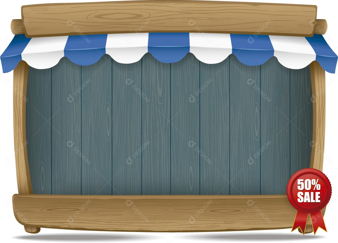 Modelo de Placa Ilustração Vetor EPS Editável