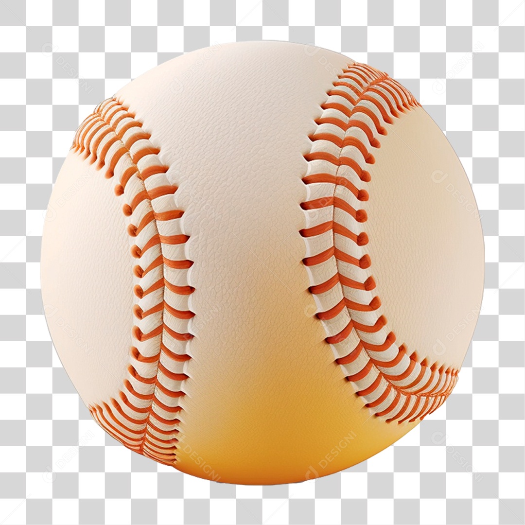 Bola de Baseball PNG Transparente