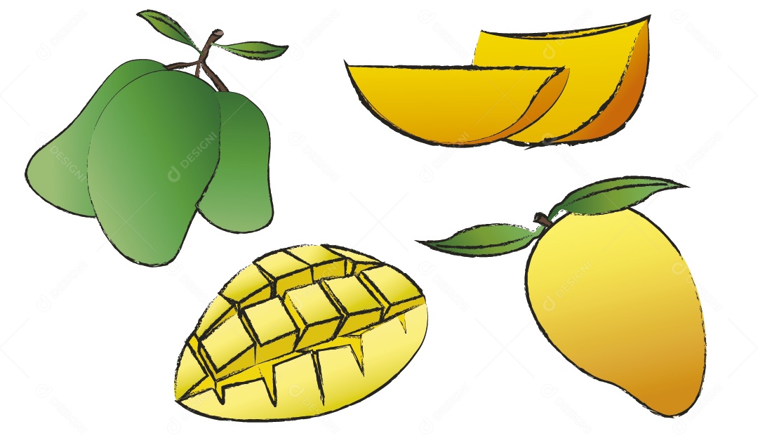 Manga Ilustração Vetor EPS