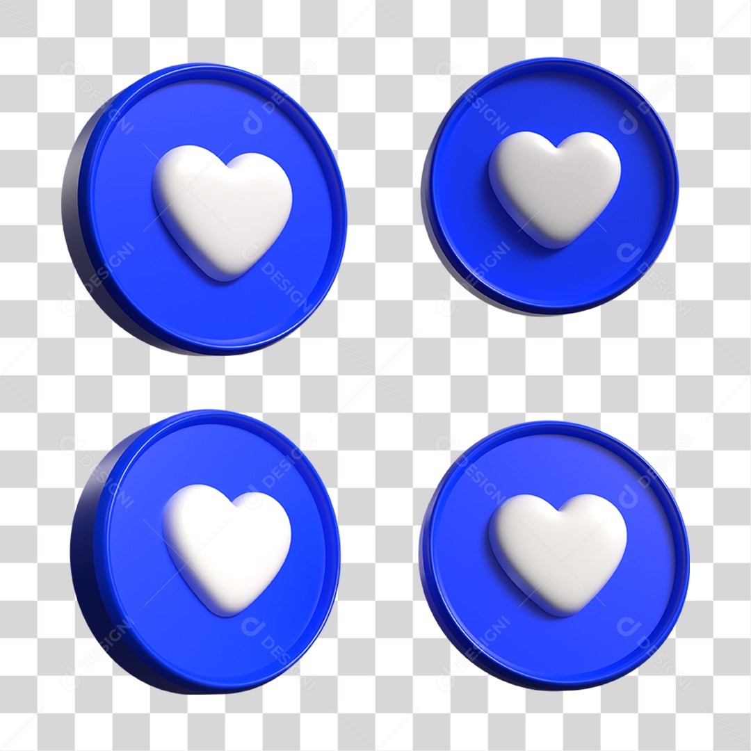 Ícones Coração PNG Transparente