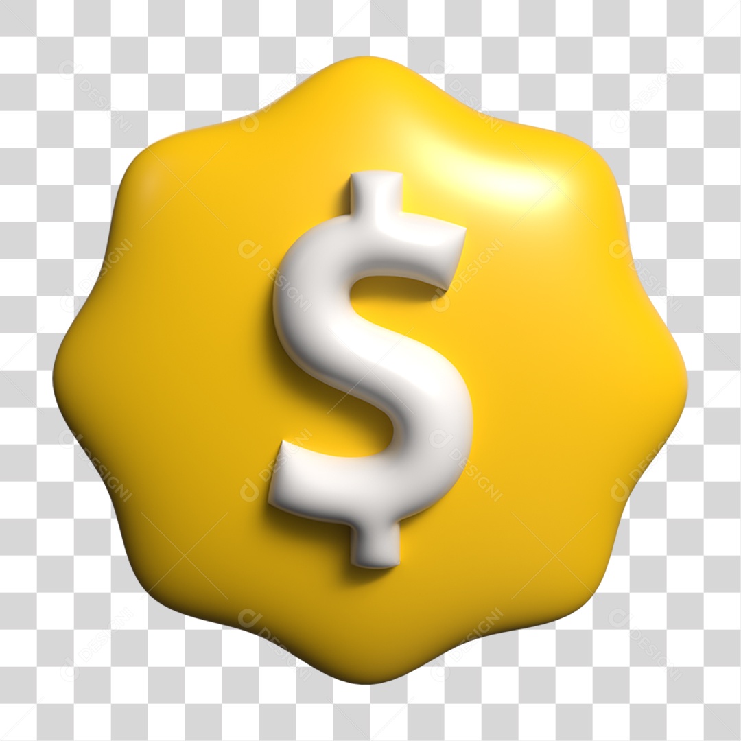 Ícone Cifrão PNG Transparente