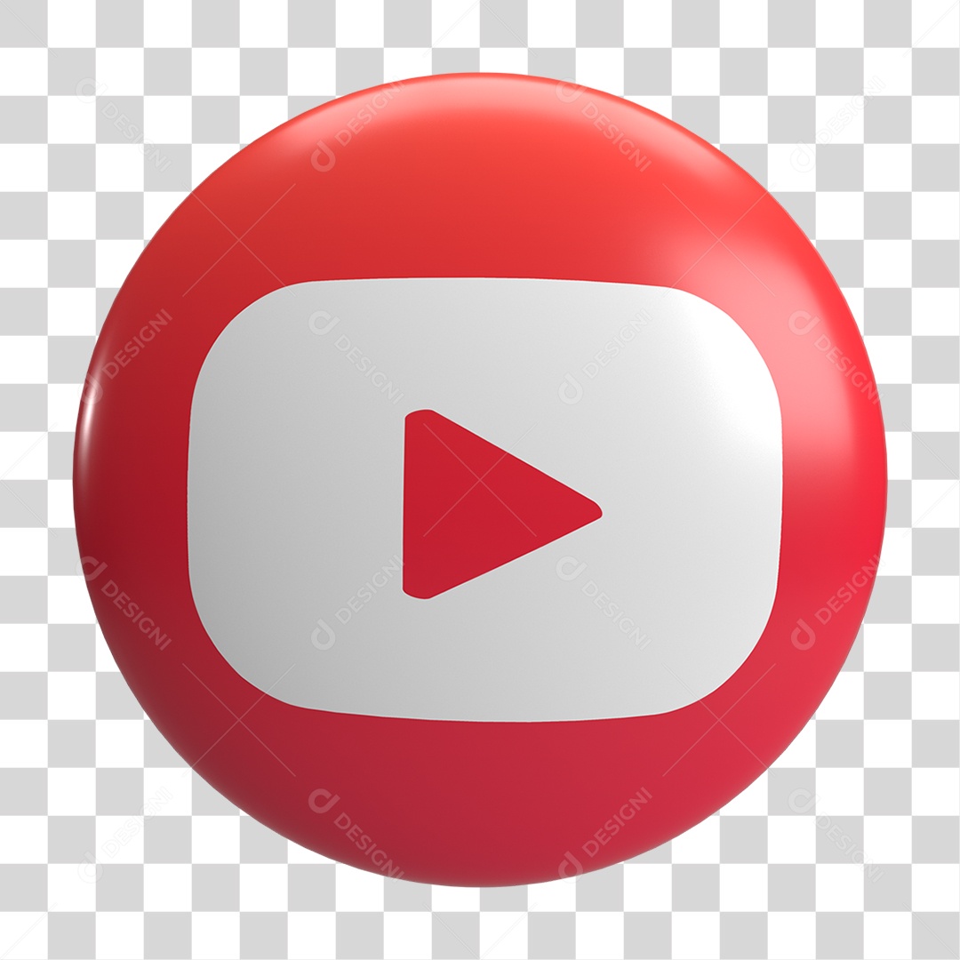 Ícone do Youtube PNG Transparente