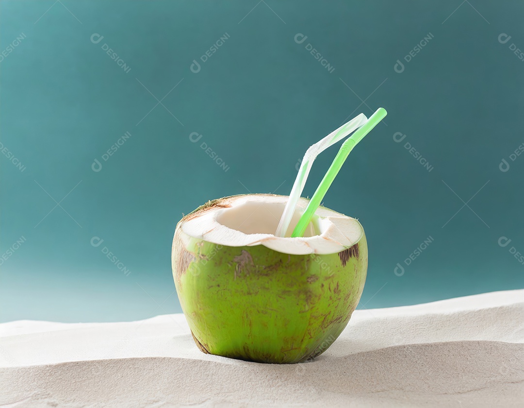Bebidas de coco tropical