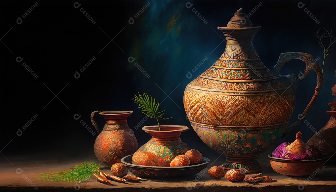 Artesanato feito à mão a partir de produtos naturais, cesto de vime, prato e cesto de bambu tecido, folha de vime trançada.