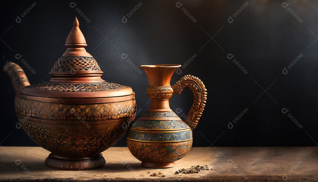 Artesanato feito à mão a partir de produtos naturais, cesto de vime, prato e cesto de bambu tecido, folha de vime trançada.