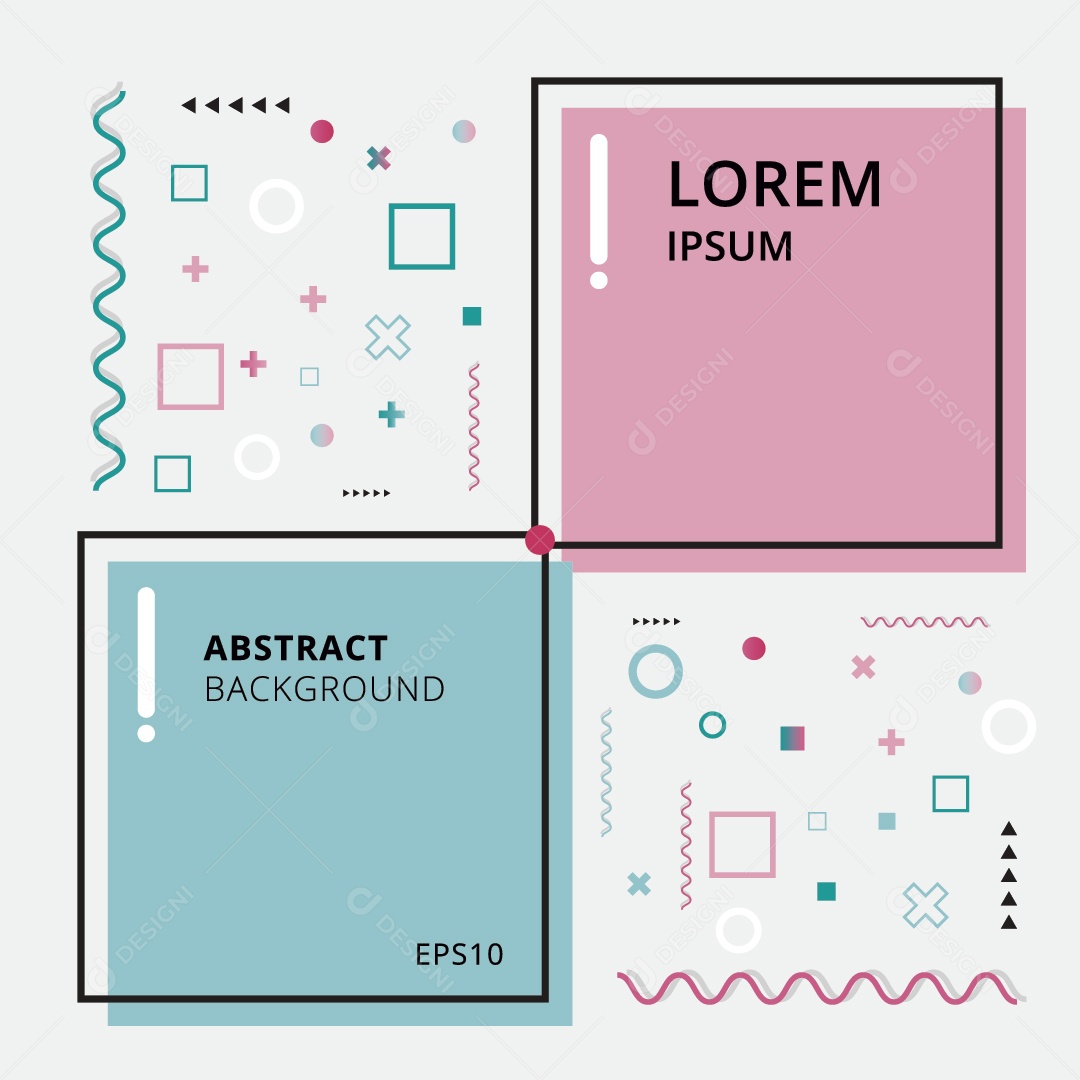 Modelo de Capa de Brochura Ilustração Vetor EPS Editável