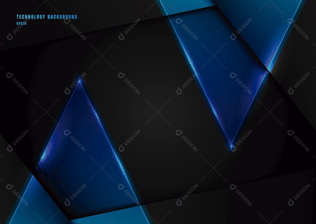 Background Tecnológico Ilustração Vetor EPS