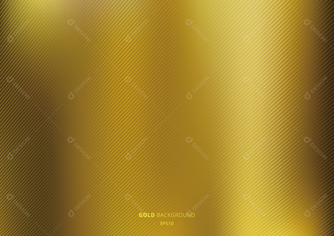 Background Dourado Ilustração Vetor EPS