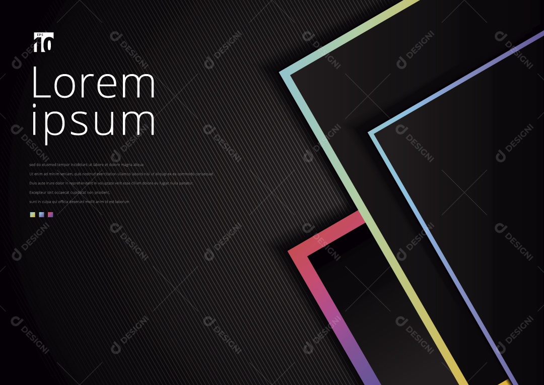 Modelo de Capa de Brochura Ilustração Vetor EPS Editável