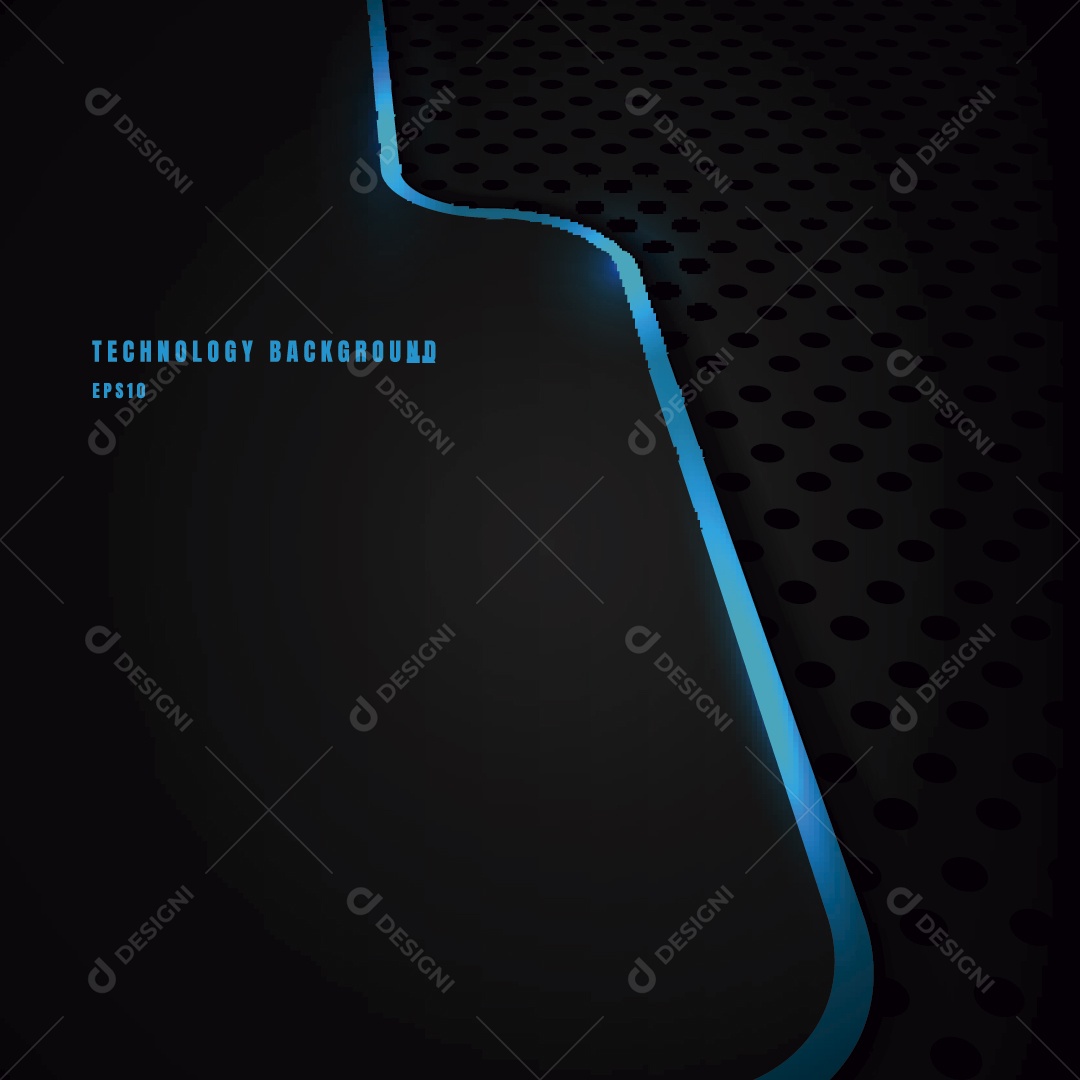 Background Tecnológico  Ilustração Vetor EPS
