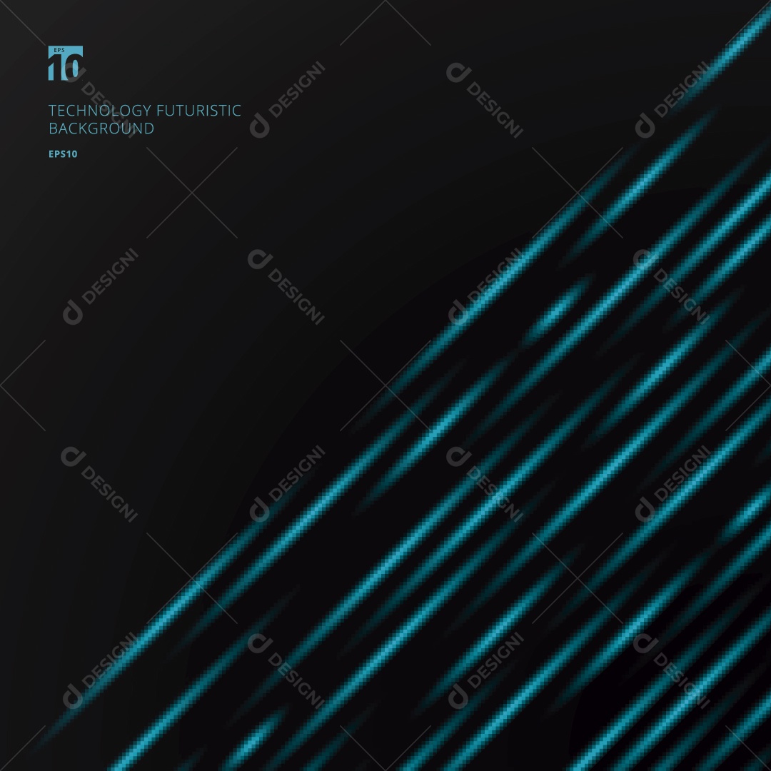 Background Tecnológico Ilustração Vetor EPS