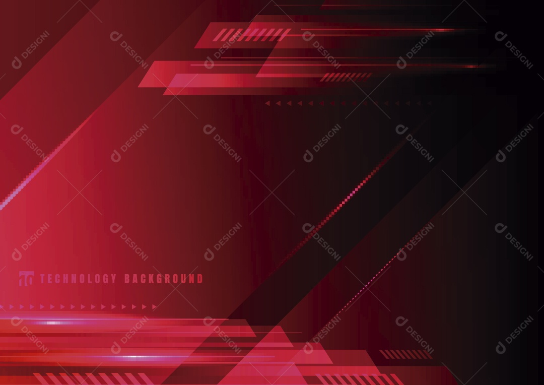 Background Tecnológico Ilustração Vetor EPS