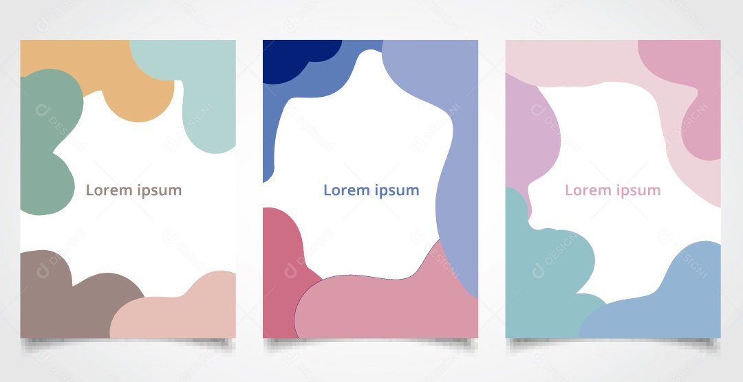 Modelo de Capa de Brochura Vetor EPS Editável