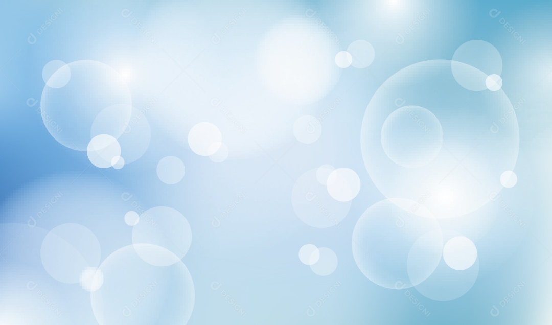 Background Azul Desfocado Ilustração Vetor EPS