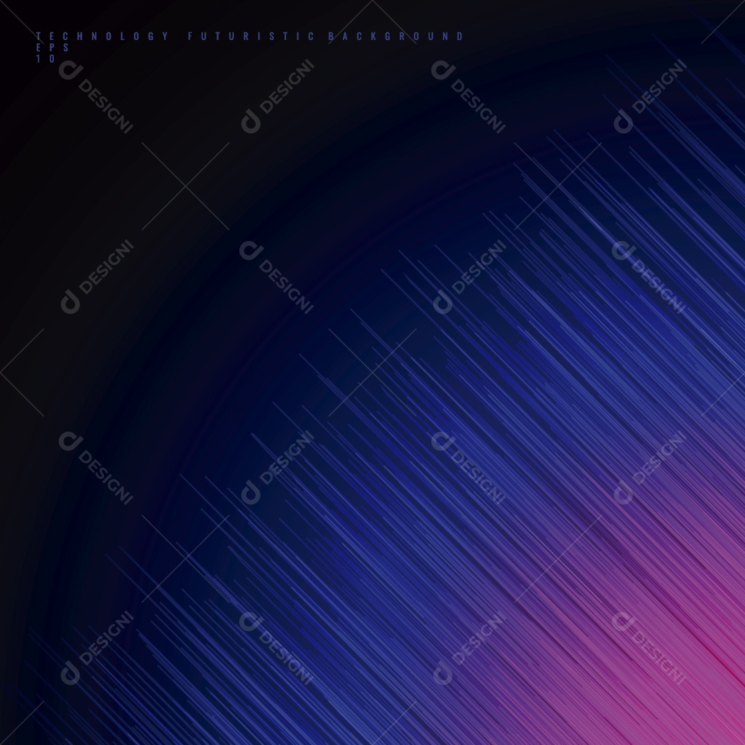 Background Futurista Ilustração Vetor EPS