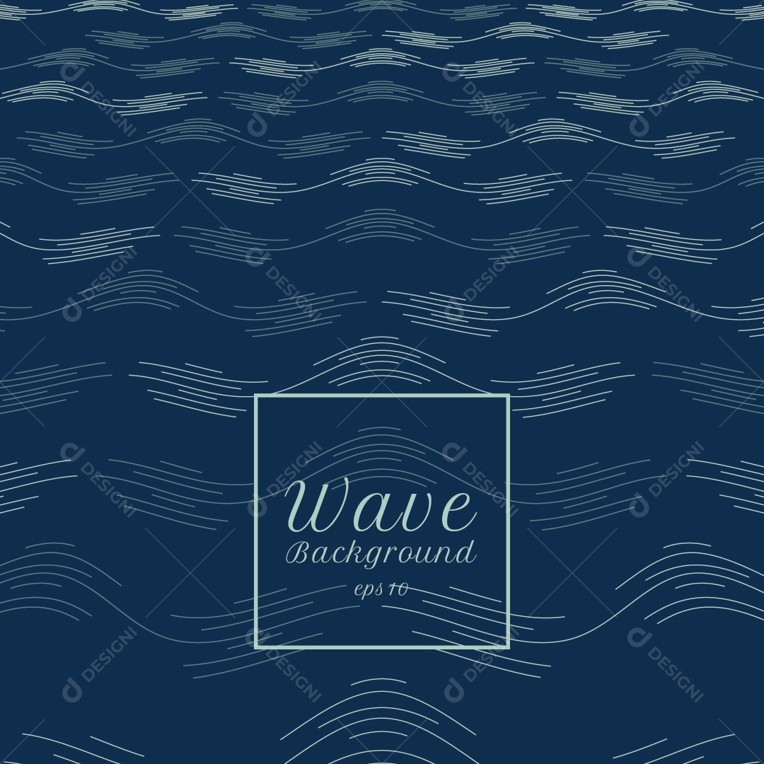 Background Ondulado Ilustração Vetor EPS