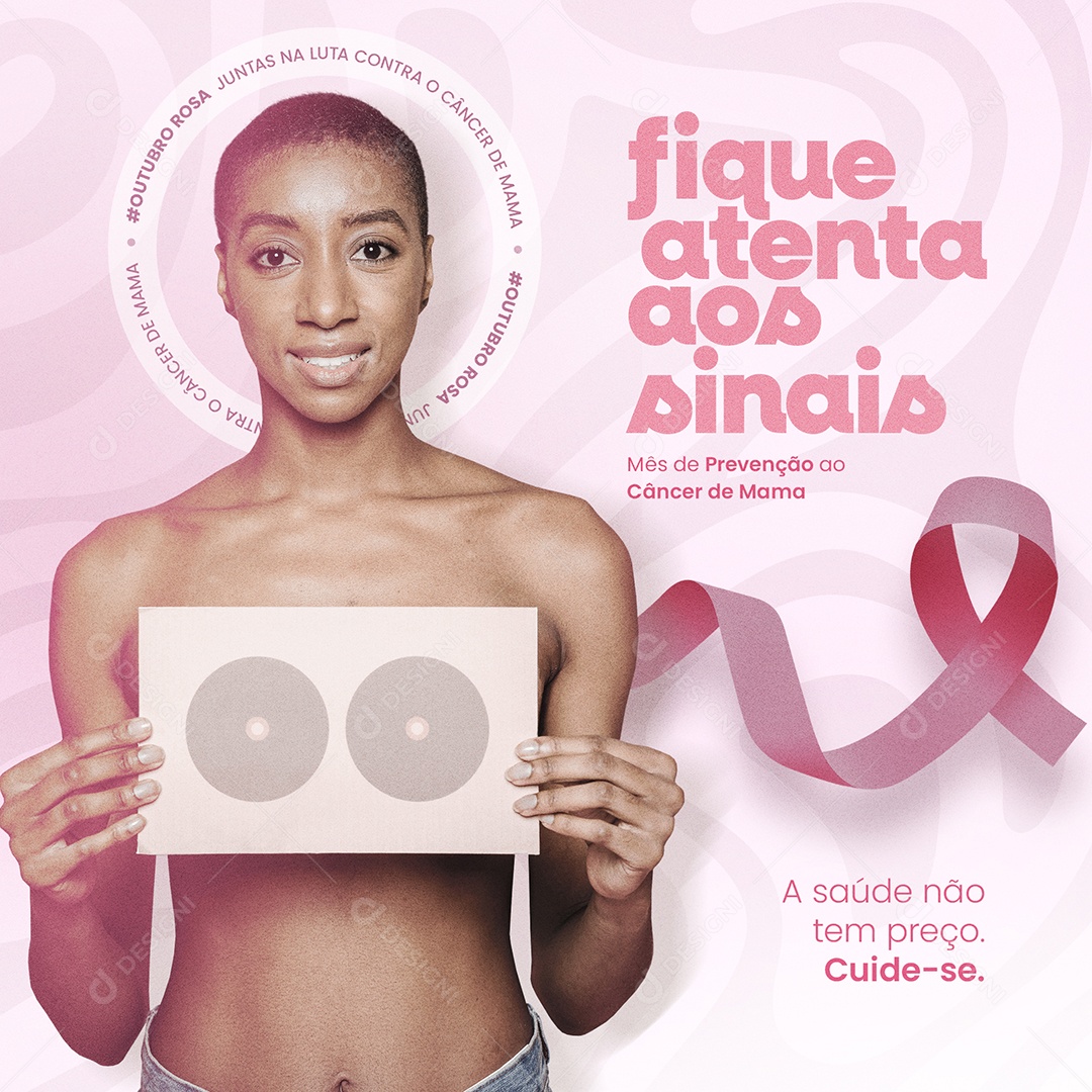 Fique Atenta Aos Sinais Mês De Prevenção Social Media PSD Editável