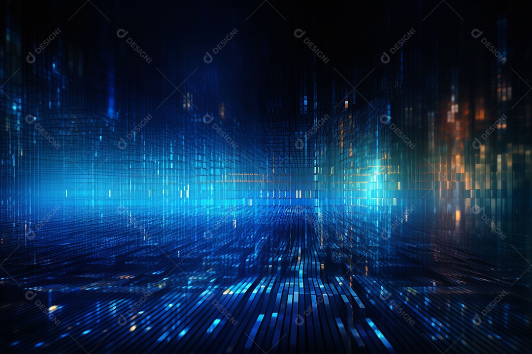 Fundo abstrato de dados digitais