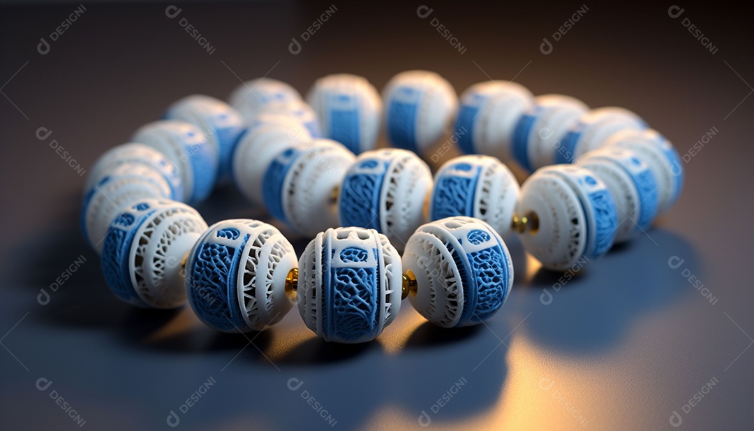 Crie contas de oração impressas em 3D para os muçulmanos