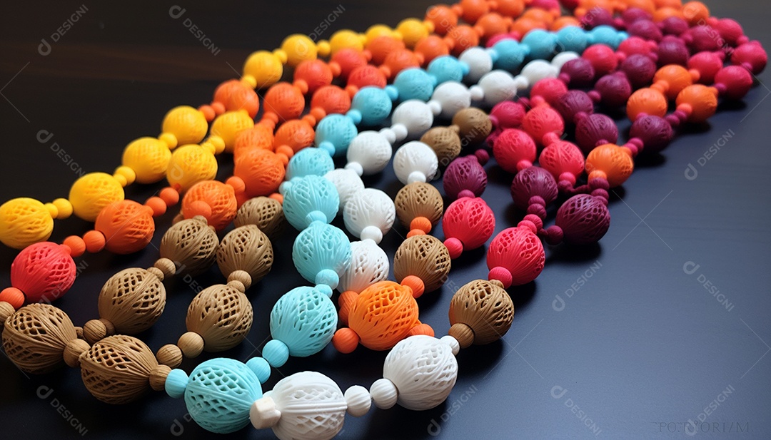 Crie contas de oração impressas em 3D para os muçulmanos