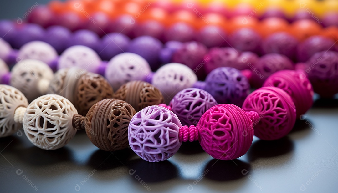 Crie contas de oração impressas em 3D para os muçulmanos