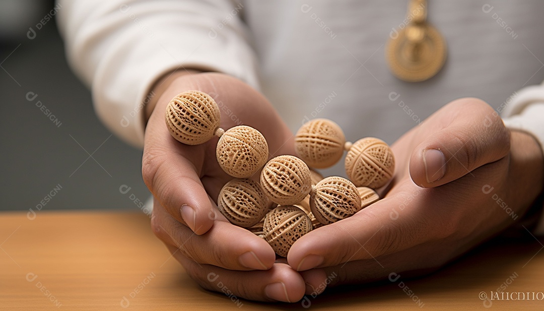 Crie contas de oração impressas em 3D para os muçulmanos