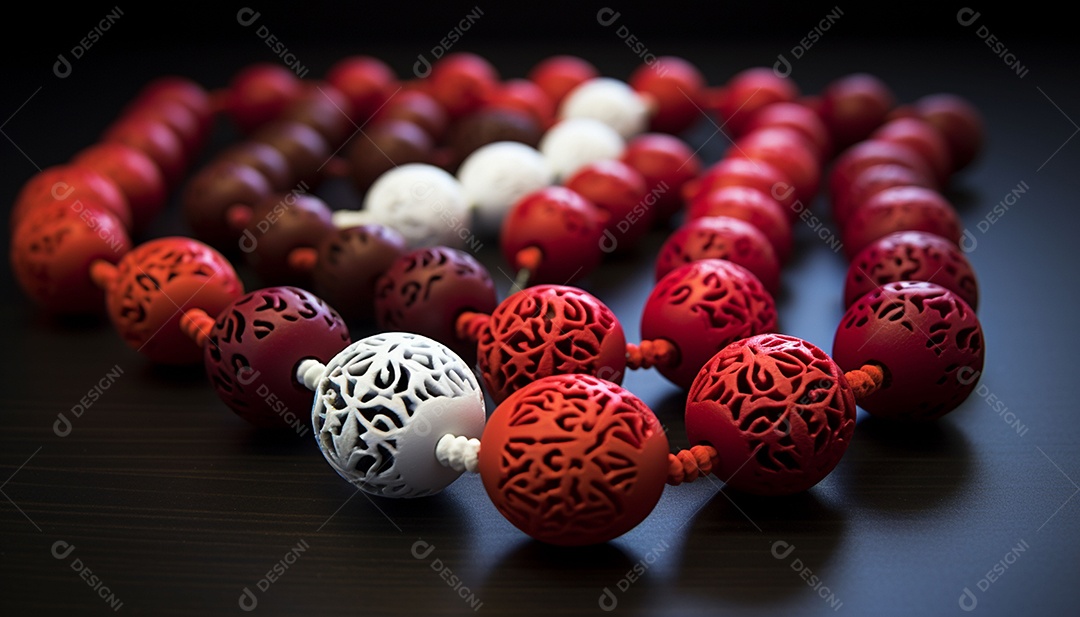 Crie contas de oração impressas em 3D para os muçulmanos