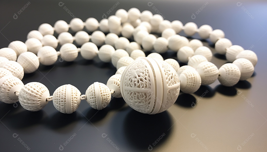 Crie contas de oração impressas em 3D para os muçulmanos