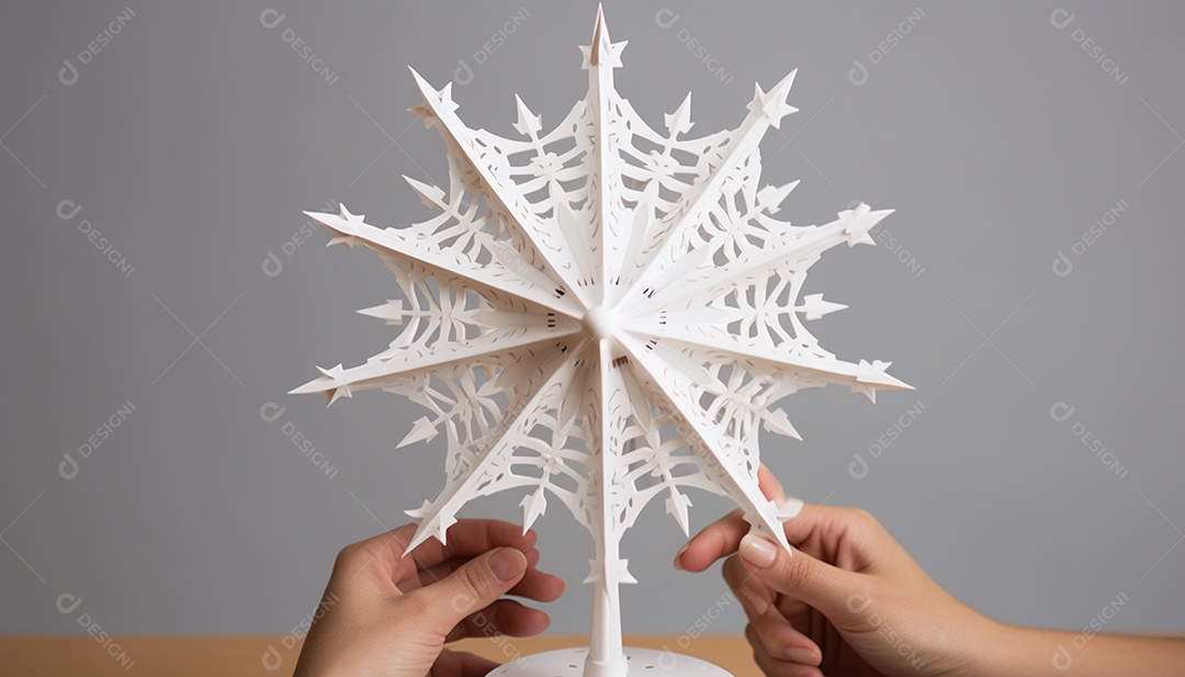 Crie um topper de árvore imprimível em 3D que reproduza