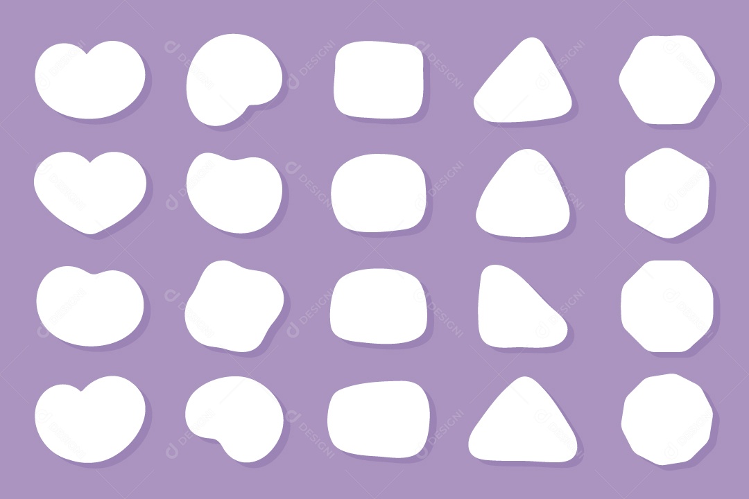 Conjunto de Balões de Fala de Desenhos Animados Vetor