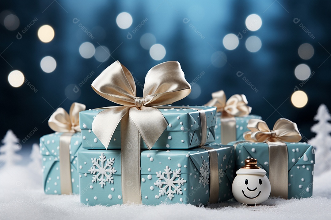 Brinquedo de natal boneco de neve presente de feriado decoração branco fofo amor celebração de inverno objeto isolado neve feliz