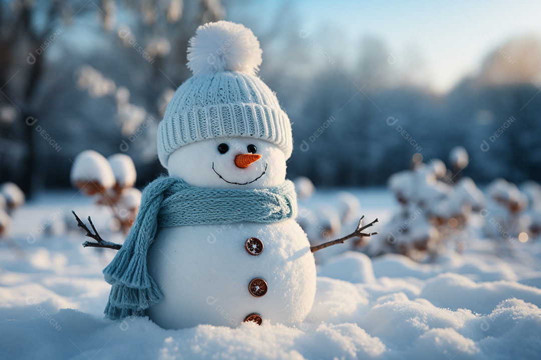 Brinquedo de natal boneco de neve