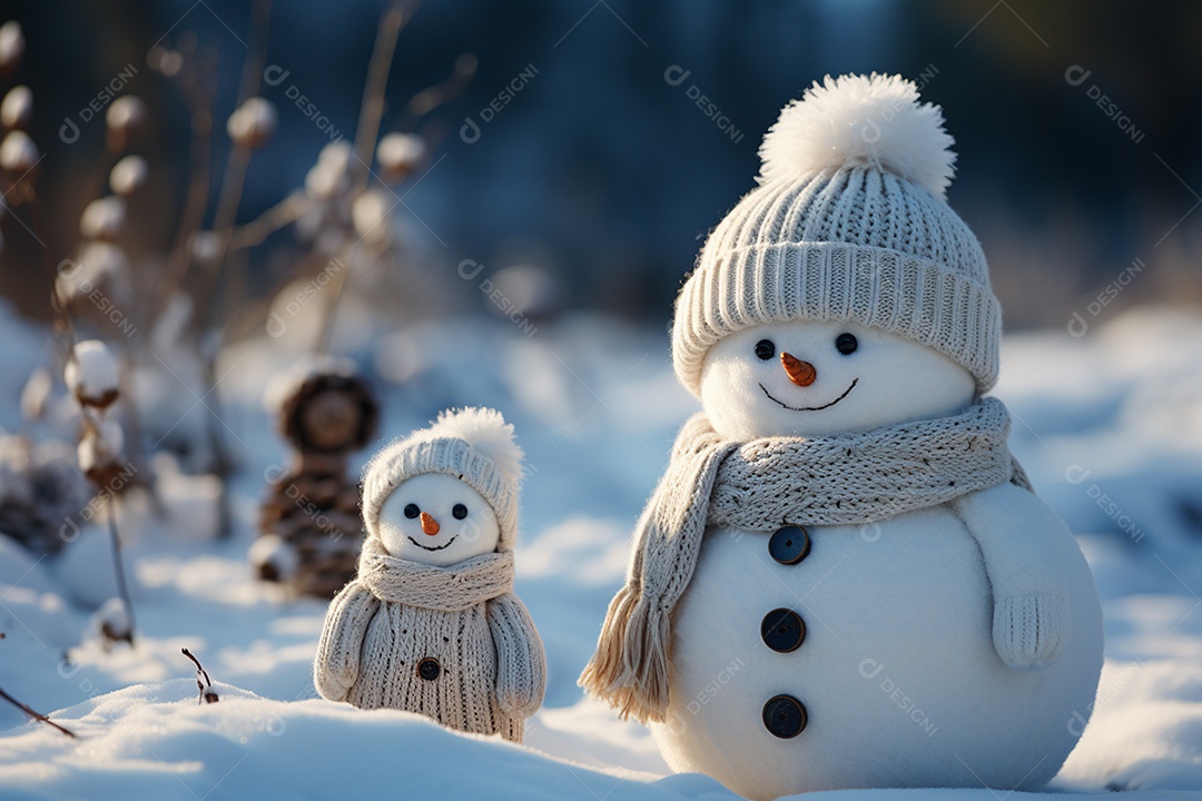 Brinquedo de natal boneco de neve