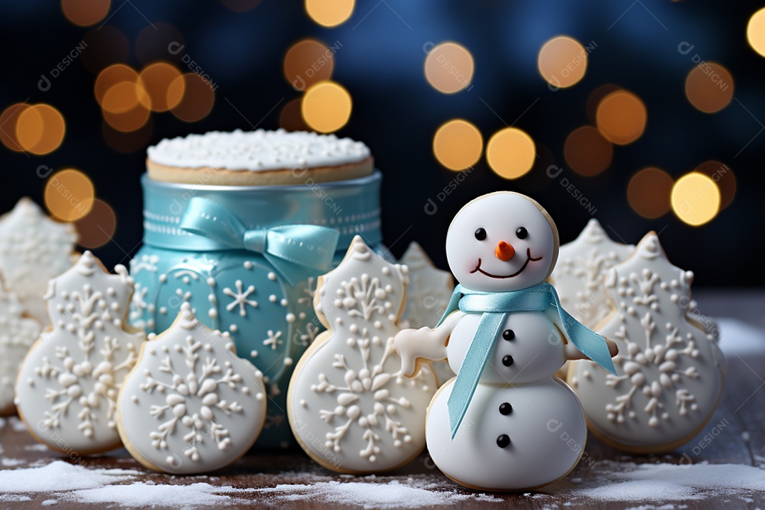 Brinquedo de natal boneco de neve