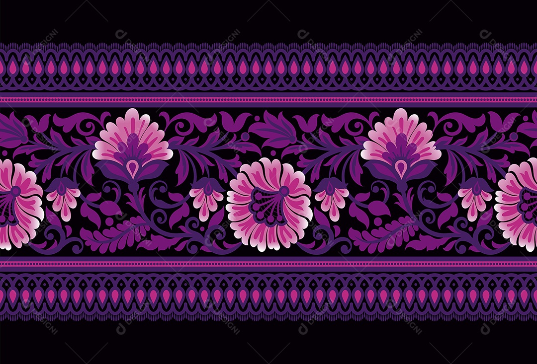 Padrão de Tapete Ilustração Vetor EPS